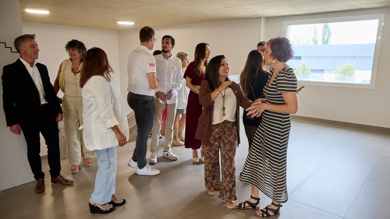 Inauguración del Polideportivo de Sarriguren. IÑIGO ALZUGARAY