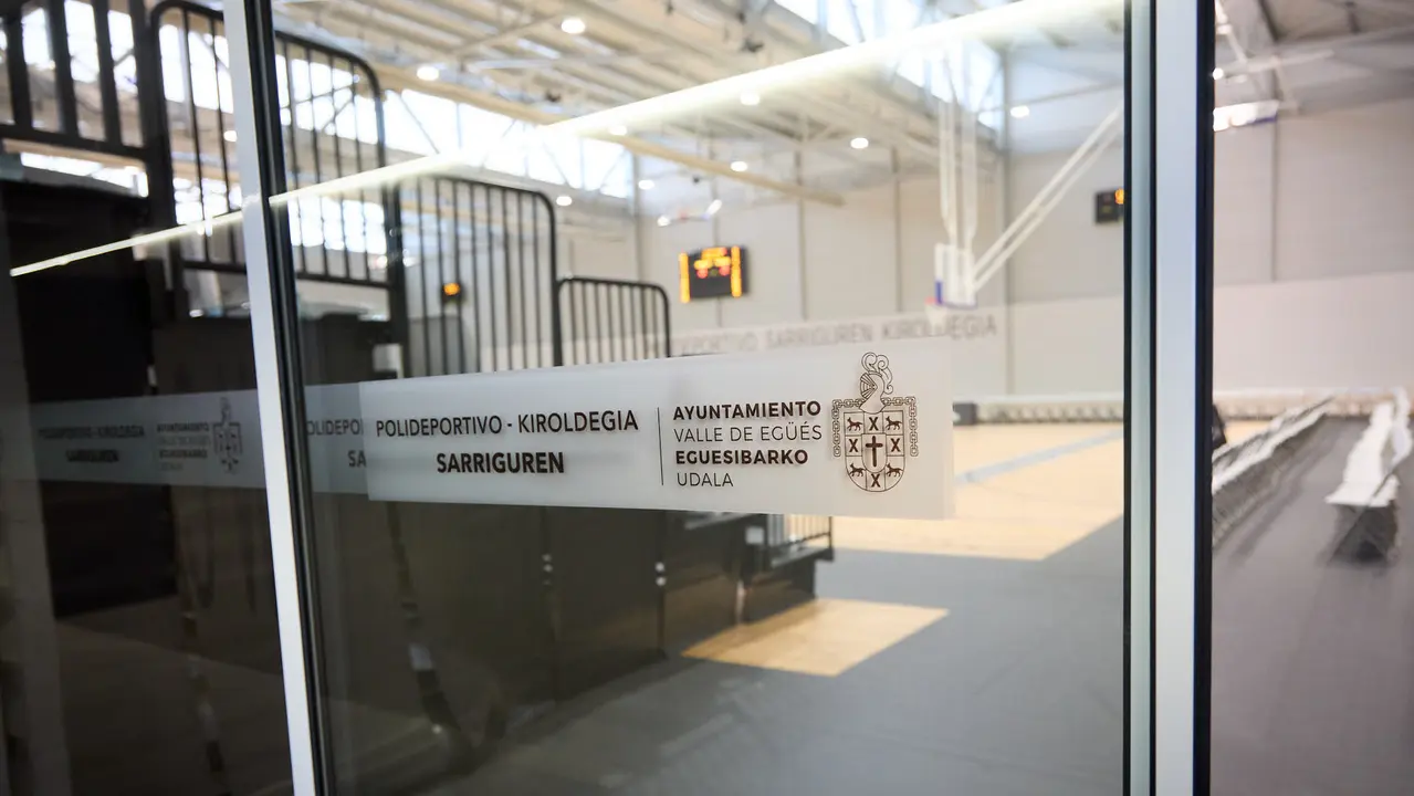Inauguración del Polideportivo de Sarriguren. IÑIGO ALZUGARAY