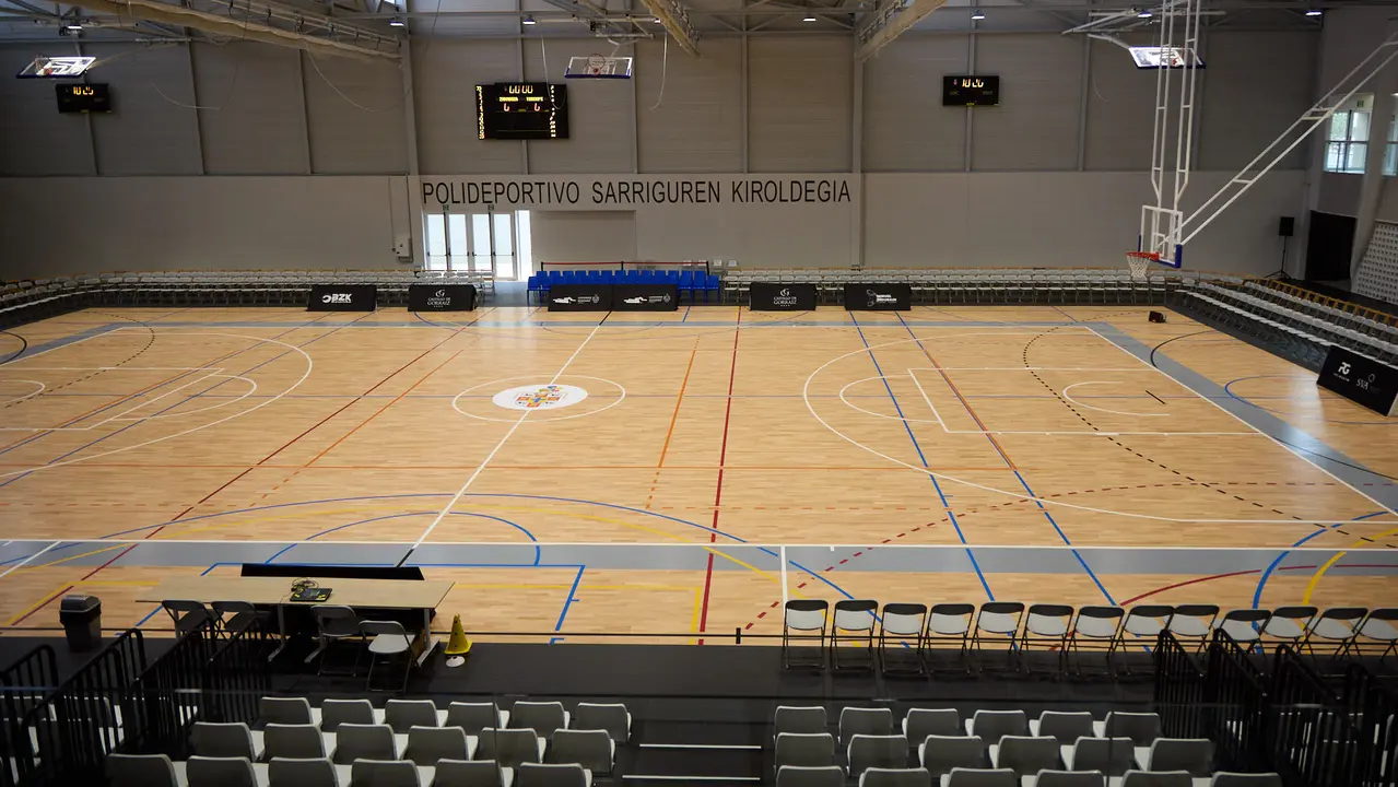Inauguración del Polideportivo de Sarriguren. IÑIGO ALZUGARAY