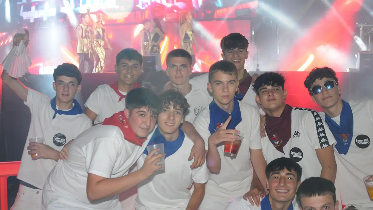 La Orquesta La Misión ha trinfado durante las fiestas de Caparroso. AMAYA LUQUI