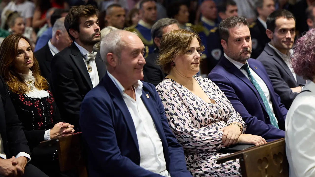 Acto institucional con motivo del Privilegio de la Unión en la Catedral de Pamplona. IÑIGO ALZUGARAY