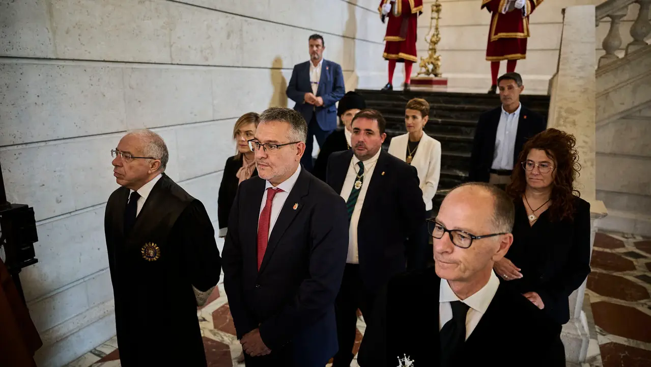 La Universidad de Navarra celebra el acto de apertura del curso 2025-26. PABLO LASAOSA