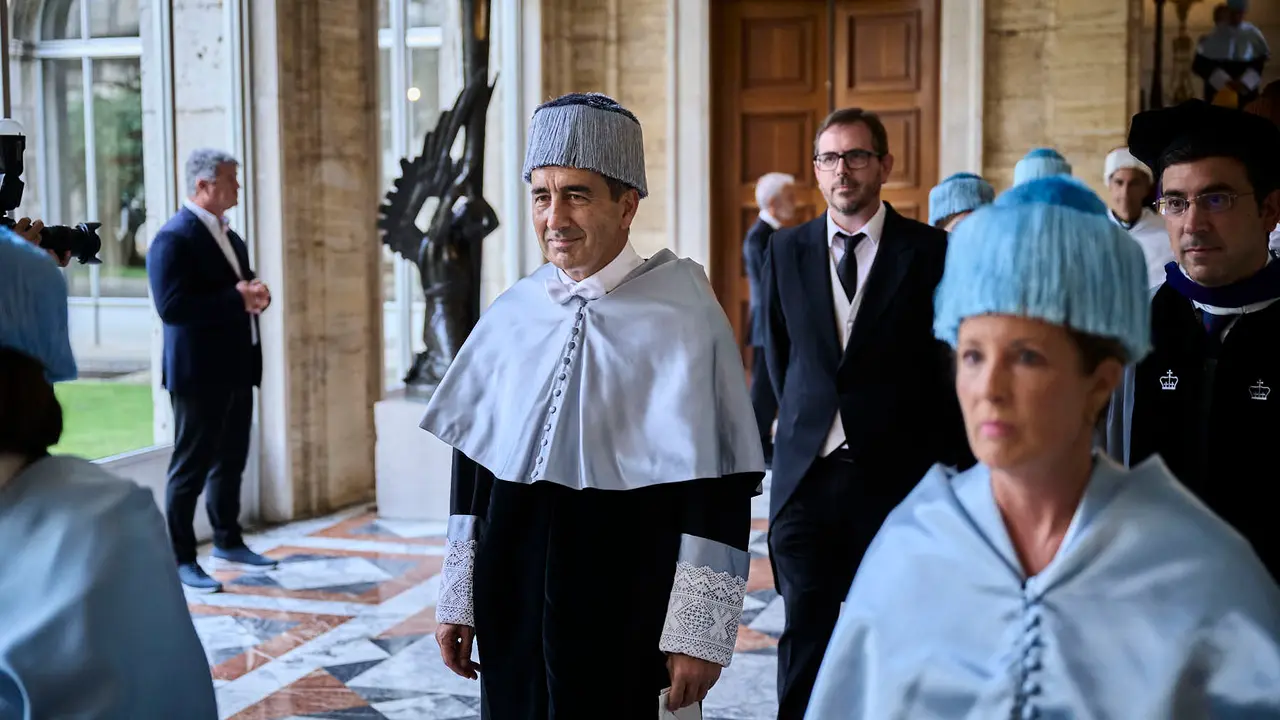 La Universidad de Navarra celebra el acto de apertura del curso 2025-26. PABLO LASAOSA