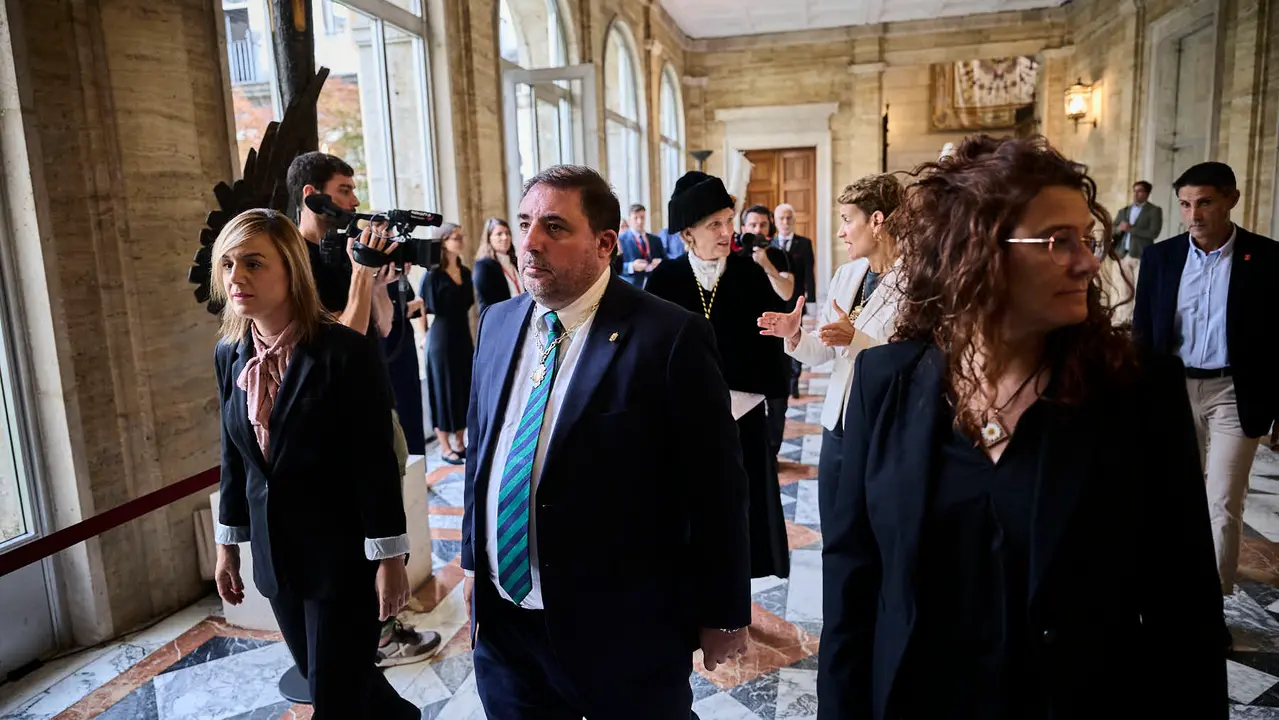 La Universidad de Navarra celebra el acto de apertura del curso 2025-26. PABLO LASAOSA