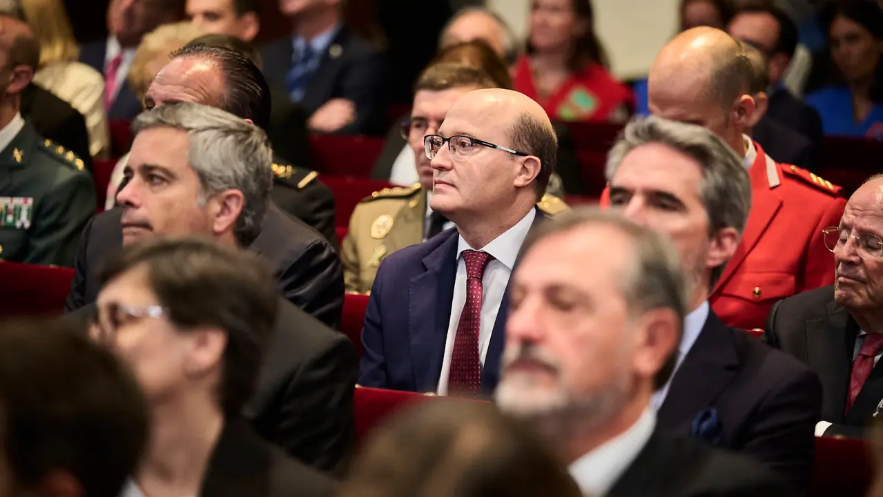 La Universidad de Navarra celebra el acto de apertura del curso 2025-26. PABLO LASAOSA