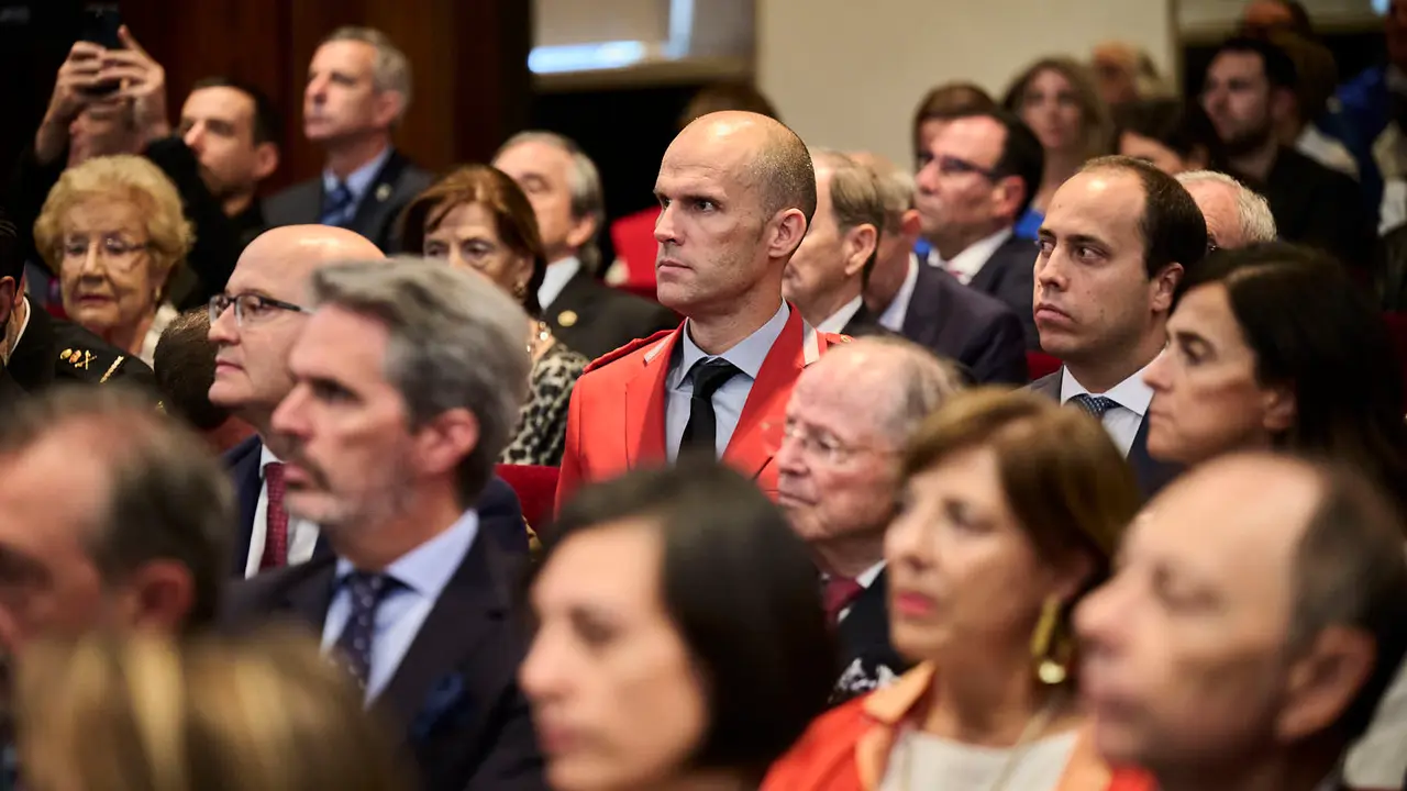 La Universidad de Navarra celebra el acto de apertura del curso 2025-26. PABLO LASAOSA