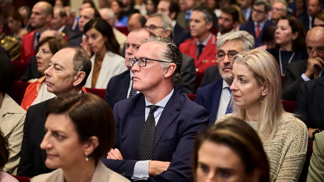 La Universidad de Navarra celebra el acto de apertura del curso 2025-26. PABLO LASAOSA