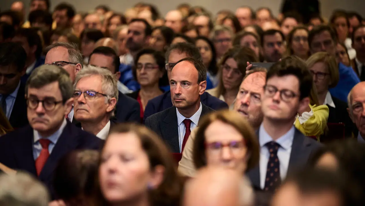 La Universidad de Navarra celebra el acto de apertura del curso 2025-26. PABLO LASAOSA