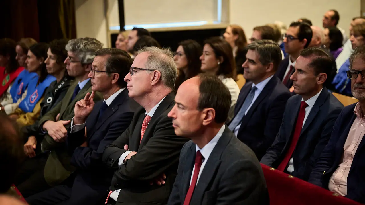 La Universidad de Navarra celebra el acto de apertura del curso 2025-26. PABLO LASAOSA