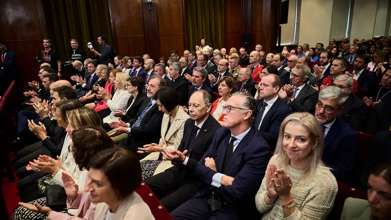 La Universidad de Navarra celebra el acto de apertura del curso 2025-26. PABLO LASAOSA