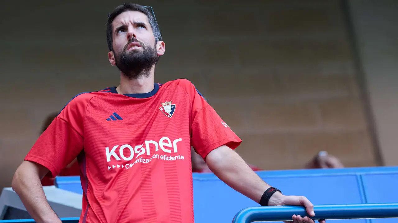 La grada del estadio de El Sadar durante el partido de La Liga EA Sports entre CA Osasuna y Rayo Vallecano disputado en Pamplona. IÑIGO ALZUGARAY