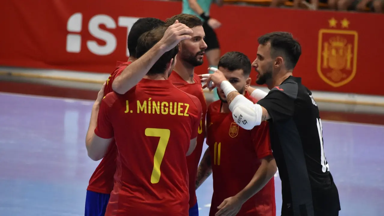 Partido España vs Armenia en Anaitasuna. CEDIDA