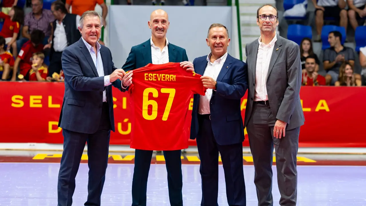 Partido España vs Armenia en Anaitasuna. CEDIDA