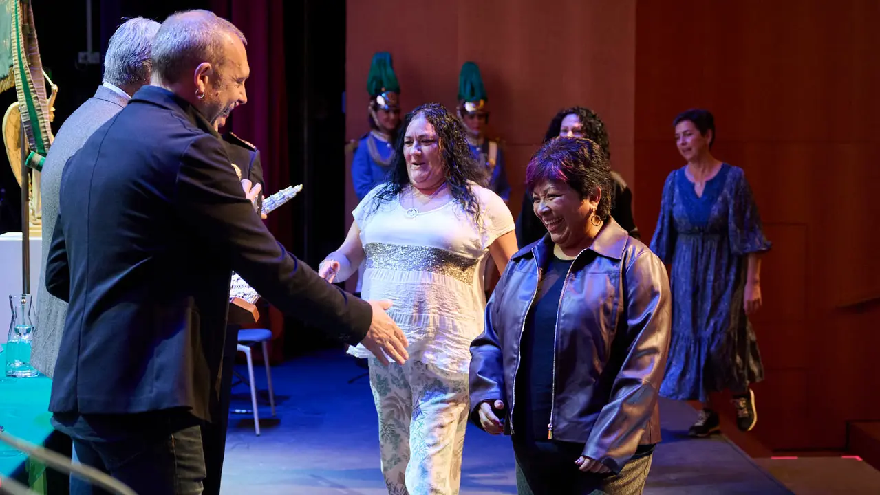 Acto institucional con motivo de la festividad de San Miguel, patrón de la Policía Municipal de Pamplona, en el que se entregarán medallas de servicios distinguidos, felicitaciones públicas y reconocimientos ciudadanos. PABLO LASAOSA