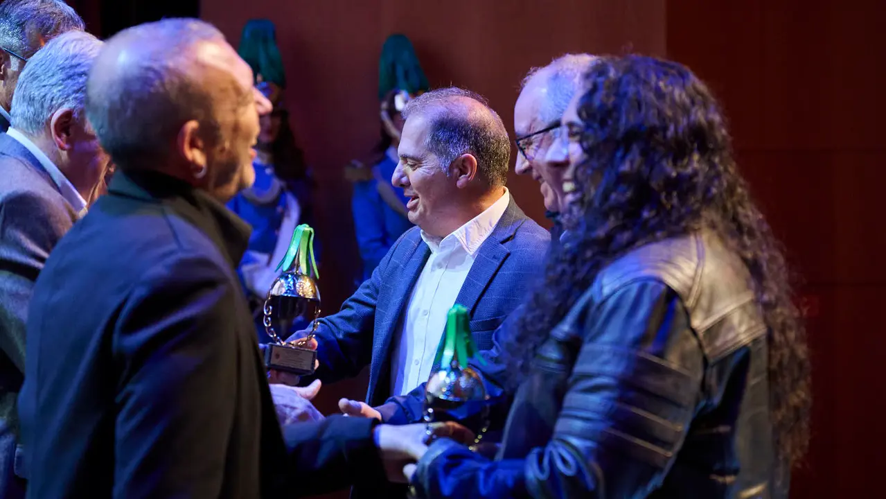 Acto institucional con motivo de la festividad de San Miguel, patrón de la Policía Municipal de Pamplona, en el que se entregarán medallas de servicios distinguidos, felicitaciones públicas y reconocimientos ciudadanos. PABLO LASAOSA