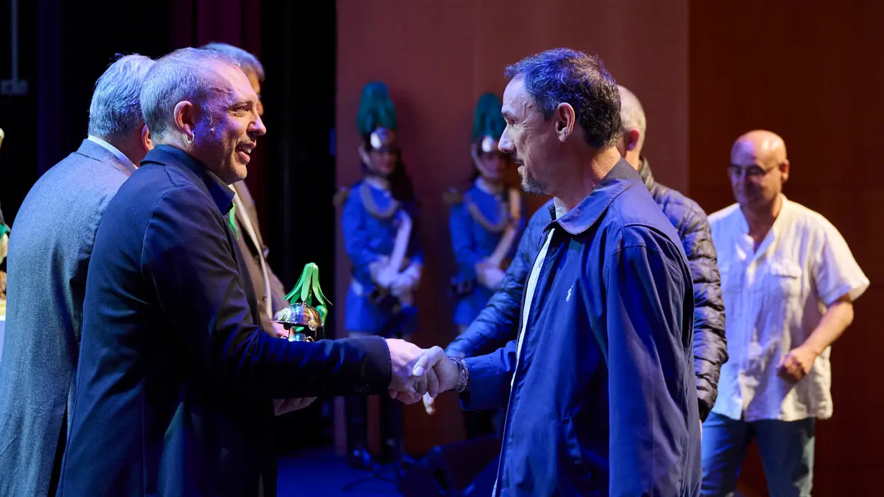 Acto institucional con motivo de la festividad de San Miguel, patrón de la Policía Municipal de Pamplona, en el que se entregarán medallas de servicios distinguidos, felicitaciones públicas y reconocimientos ciudadanos. PABLO LASAOSA
