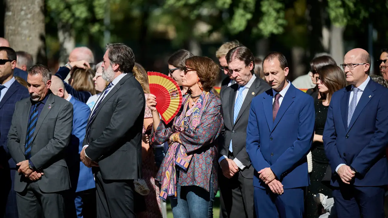 Acto conmemorativo de los patronos de la Policía Nacional, los Santos Ángeles Custodios. PABLO LASAOSA