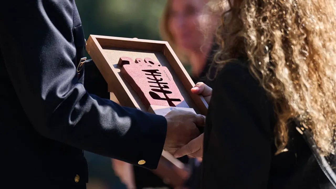 Acto conmemorativo de los patronos de la Policía Nacional, los Santos Ángeles Custodios. PABLO LASAOSA