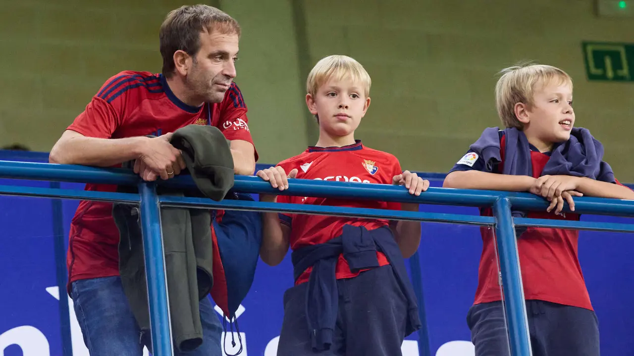 La grada del estadio de El Sadar durante el partido de La Liga EA Sports entre CA Osasuna y Getafe CF disputado en Pamplona. IÑIGO ALZUGARAY