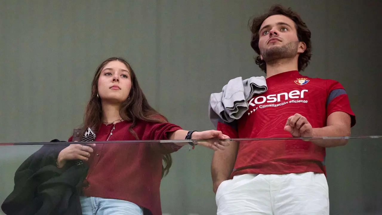 La grada del estadio de El Sadar durante el partido de La Liga EA Sports entre CA Osasuna y Getafe CF disputado en Pamplona. IÑIGO ALZUGARAY