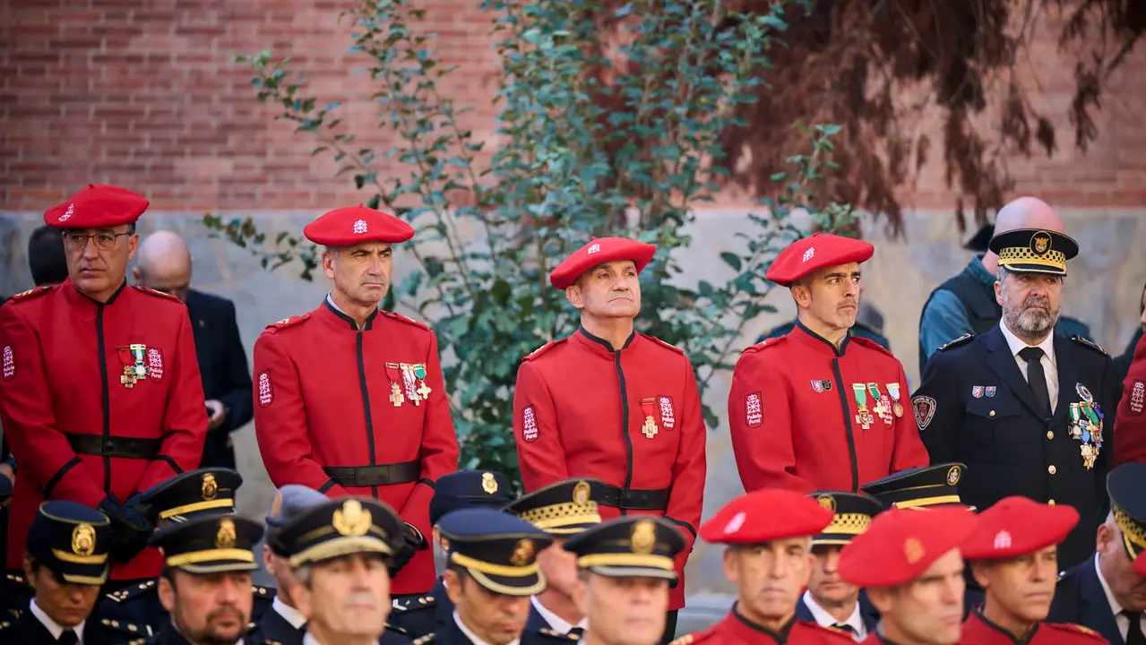 La Guardia Civil de Navarra celebra la festividad de su Patrona la Virgen del Pilar durante 2025. PABLO LASAOSA