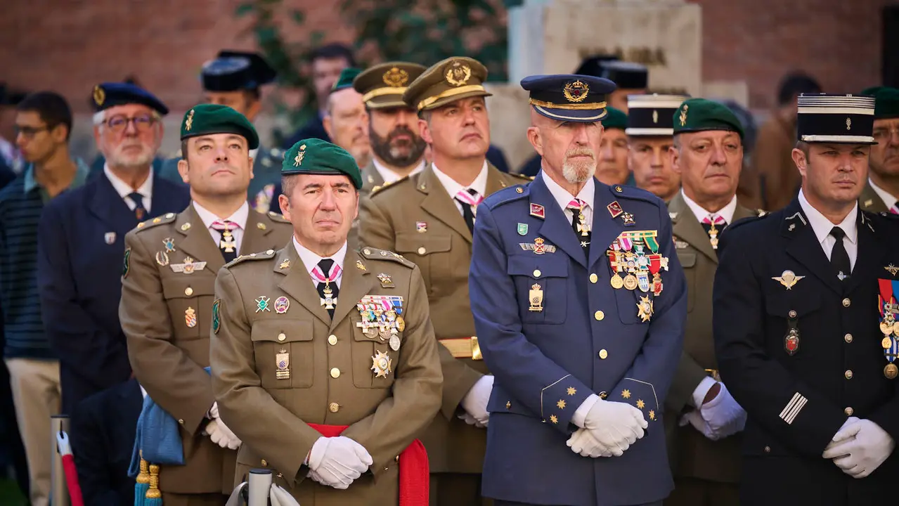 La Guardia Civil de Navarra celebra la festividad de su Patrona la Virgen del Pilar durante 2025. PABLO LASAOSA