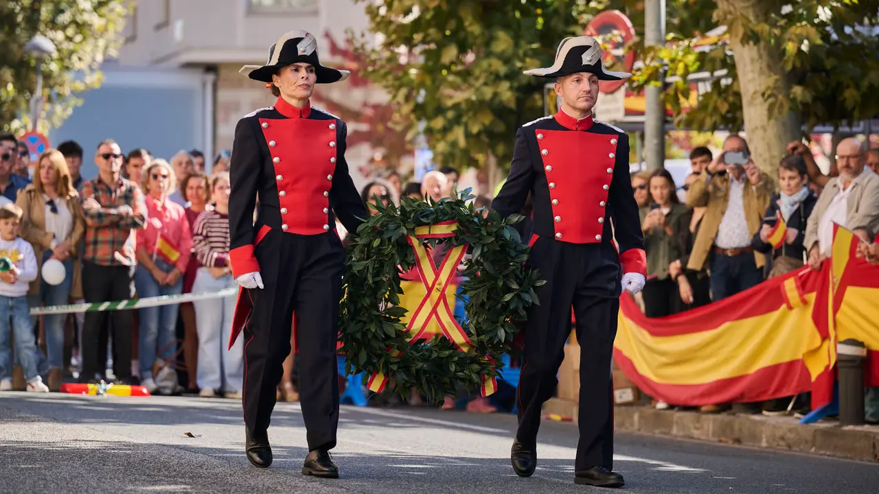La Guardia Civil de Navarra celebra la festividad de su Patrona la Virgen del Pilar durante 2025. PABLO LASAOSA