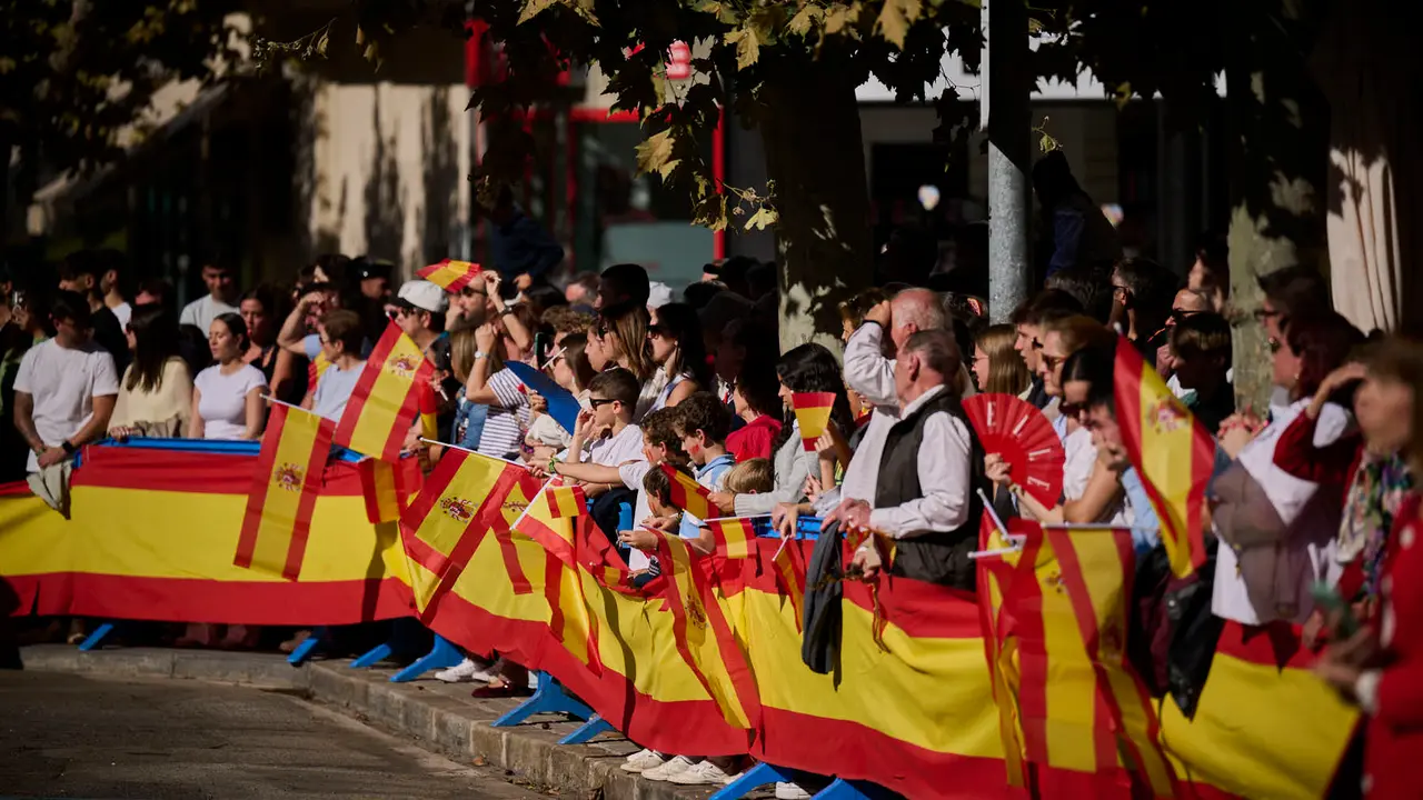 La Guardia Civil de Navarra celebra la festividad de su Patrona la Virgen del Pilar durante 2025. PABLO LASAOSA