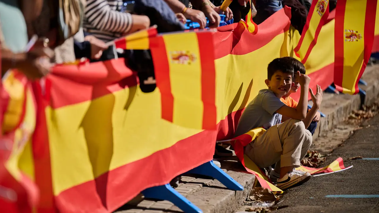 La Guardia Civil de Navarra celebra la festividad de su Patrona la Virgen del Pilar durante 2025. PABLO LASAOSA