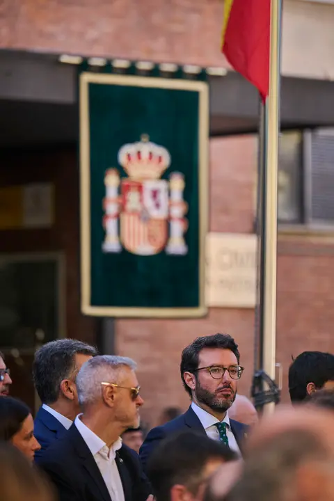 La Guardia Civil de Navarra celebra la festividad de su Patrona la Virgen del Pilar durante 2025. PABLO LASAOSA