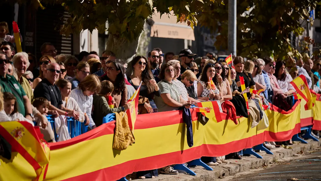 La Guardia Civil de Navarra celebra la festividad de su Patrona la Virgen del Pilar durante 2025. PABLO LASAOSA