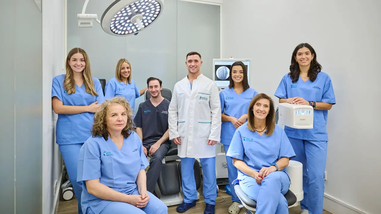 Clínica podológica Ayesa, en la Avenida San Ignacio 12 de Pamplona. PABLO LASAOSA
