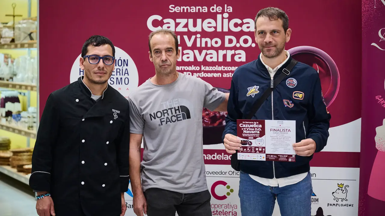 Final de la 24ª Semana de la Cazuelica y el Vino D.O. Navarra. PABLO LASAOSA