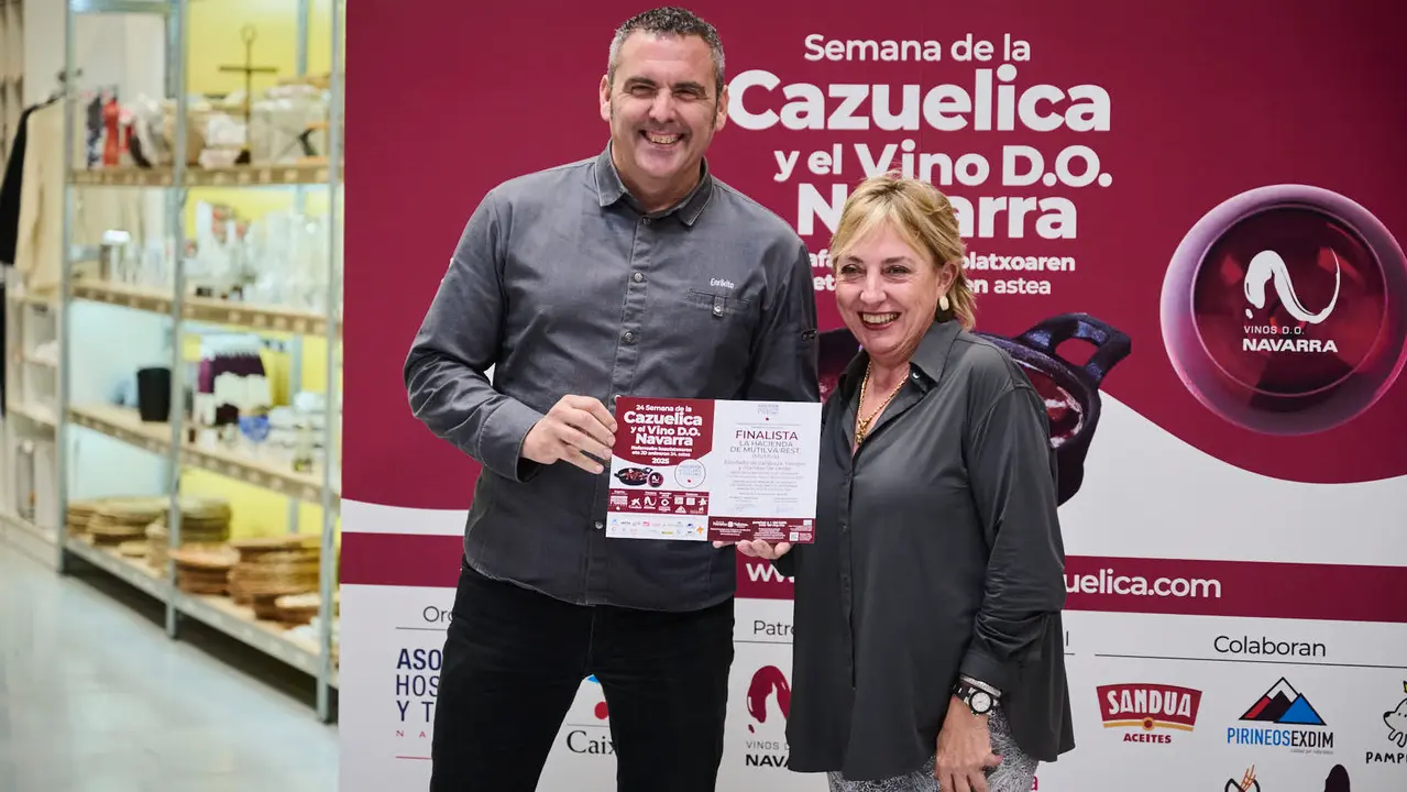 Final de la 24ª Semana de la Cazuelica y el Vino D.O. Navarra. PABLO LASAOSA
