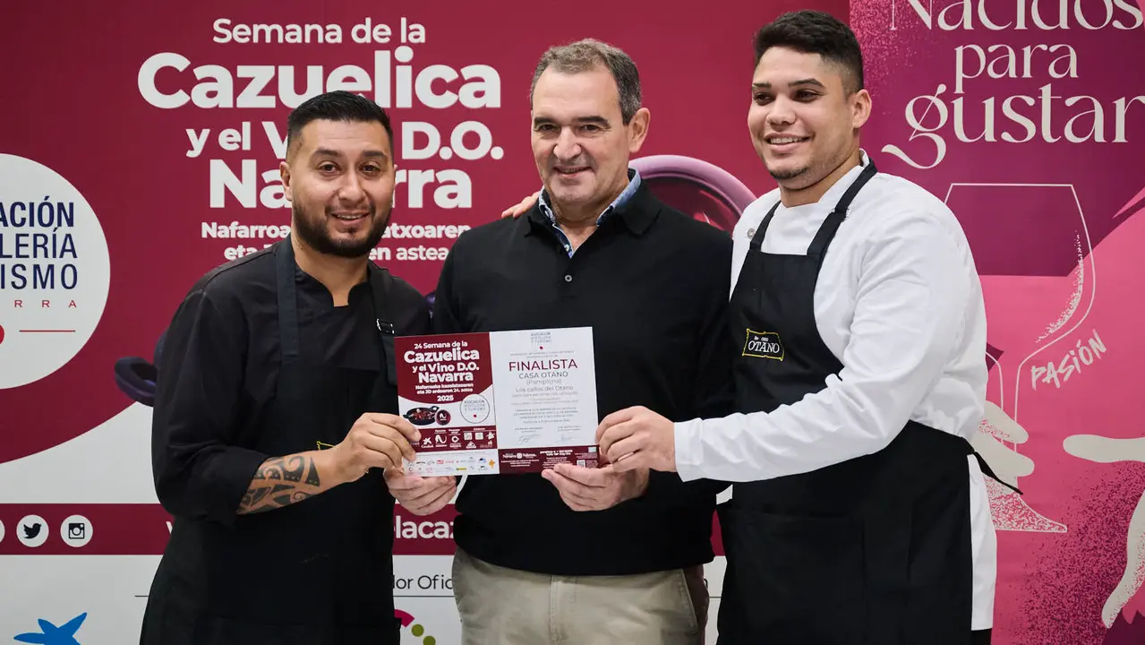Final de la 24ª Semana de la Cazuelica y el Vino D.O. Navarra. PABLO LASAOSA