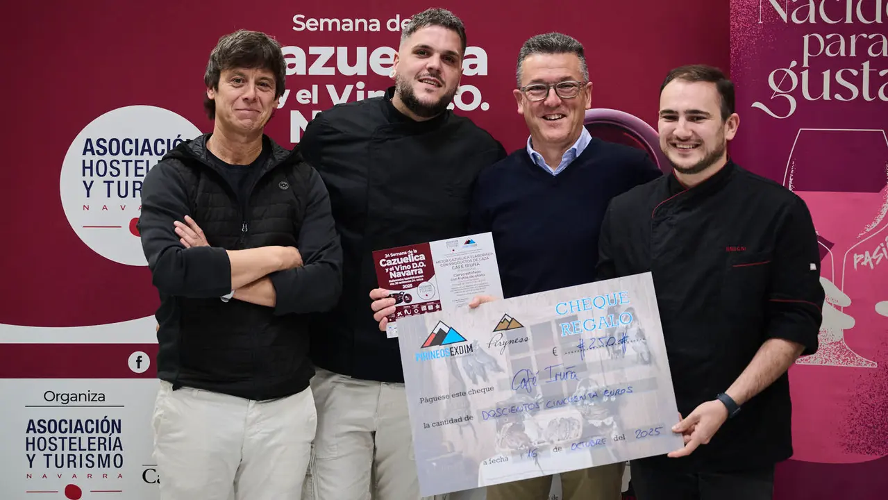 Final de la 24ª Semana de la Cazuelica y el Vino D.O. Navarra. PABLO LASAOSA