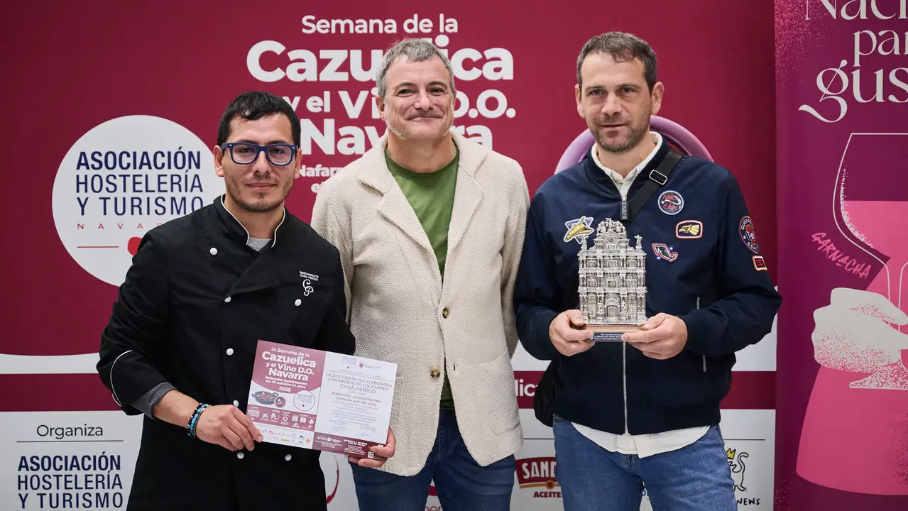 Final de la 24ª Semana de la Cazuelica y el Vino D.O. Navarra. PABLO LASAOSA