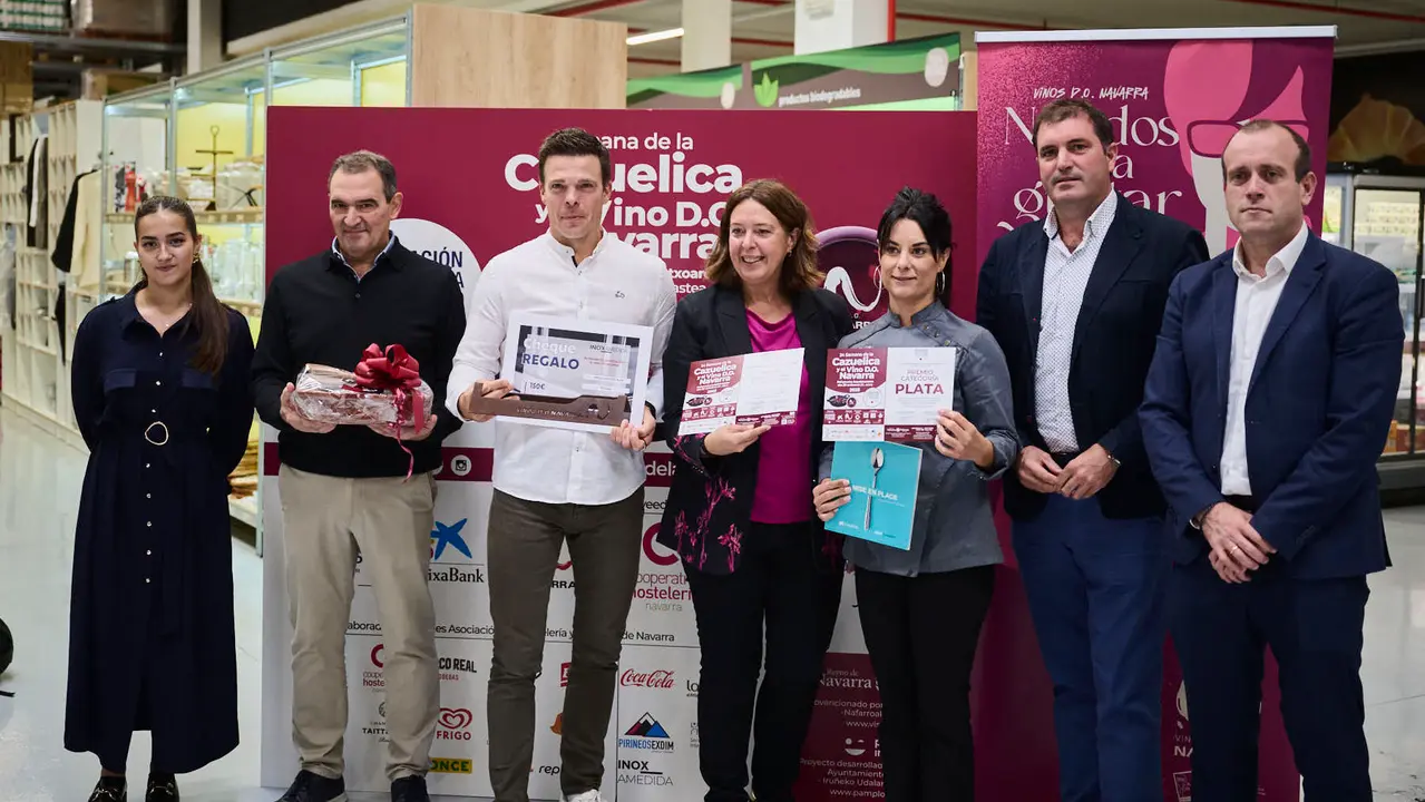 Final de la 24ª Semana de la Cazuelica y el Vino D.O. Navarra. PABLO LASAOSA