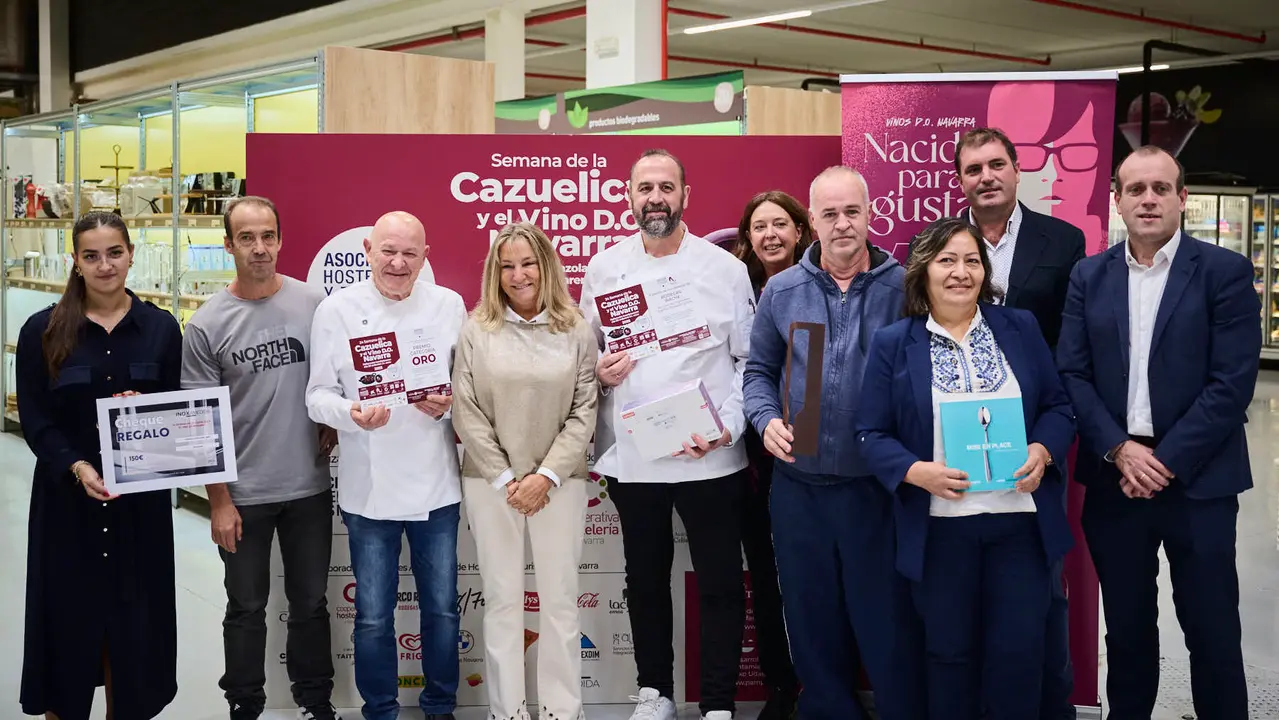 Final de la 24ª Semana de la Cazuelica y el Vino D.O. Navarra. PABLO LASAOSA