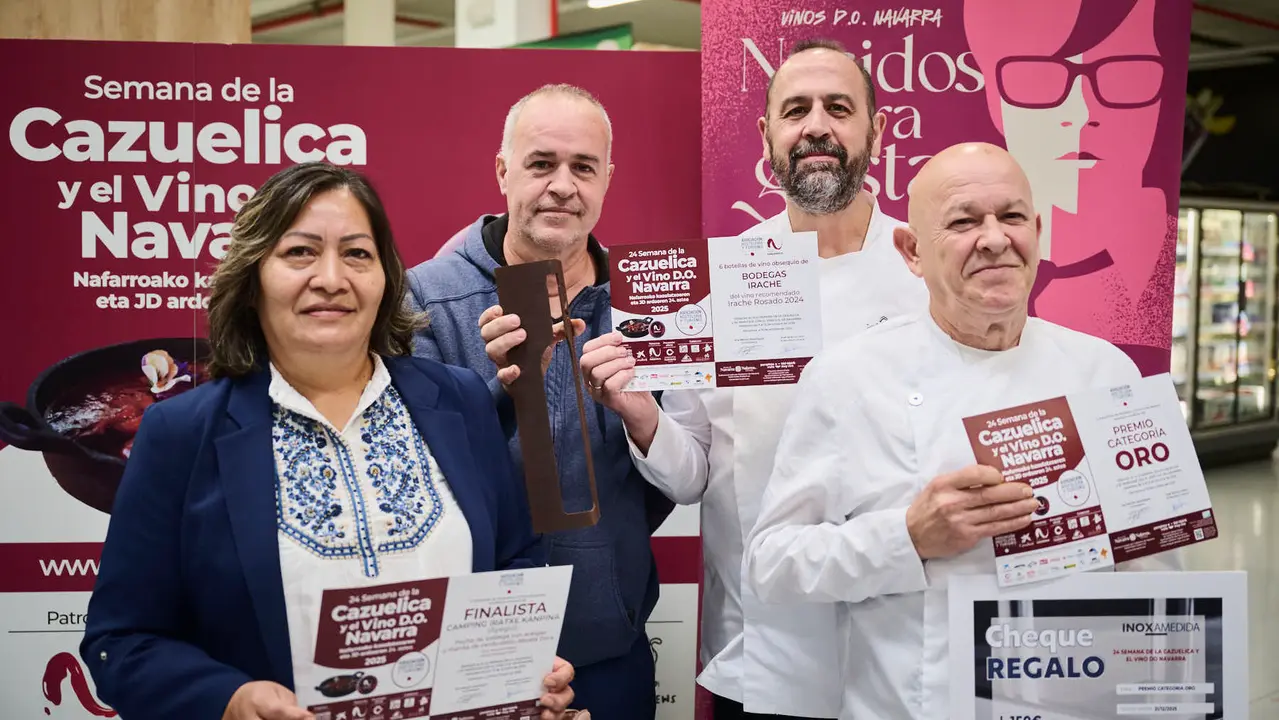 Final de la 24ª Semana de la Cazuelica y el Vino D.O. Navarra. PABLO LASAOSA
