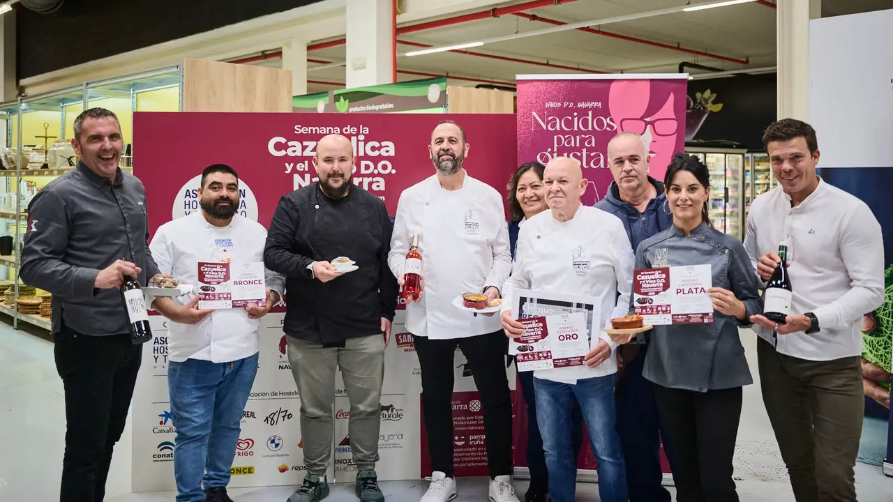 Final de la 24ª Semana de la Cazuelica y el Vino D.O. Navarra. PABLO LASAOSA