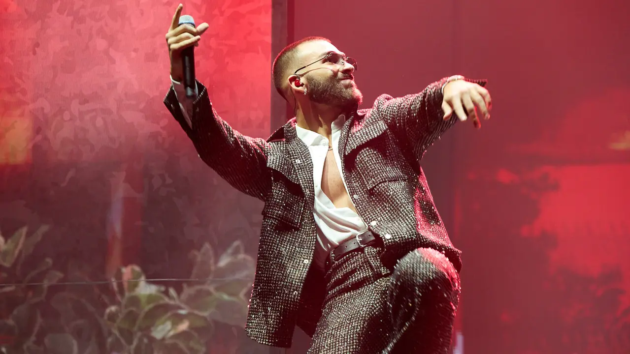 Concierto de Manuel Turizo en el Navarra Arena dentro de su Tour Apartamento 201. IÑIGO ALZUGARAY