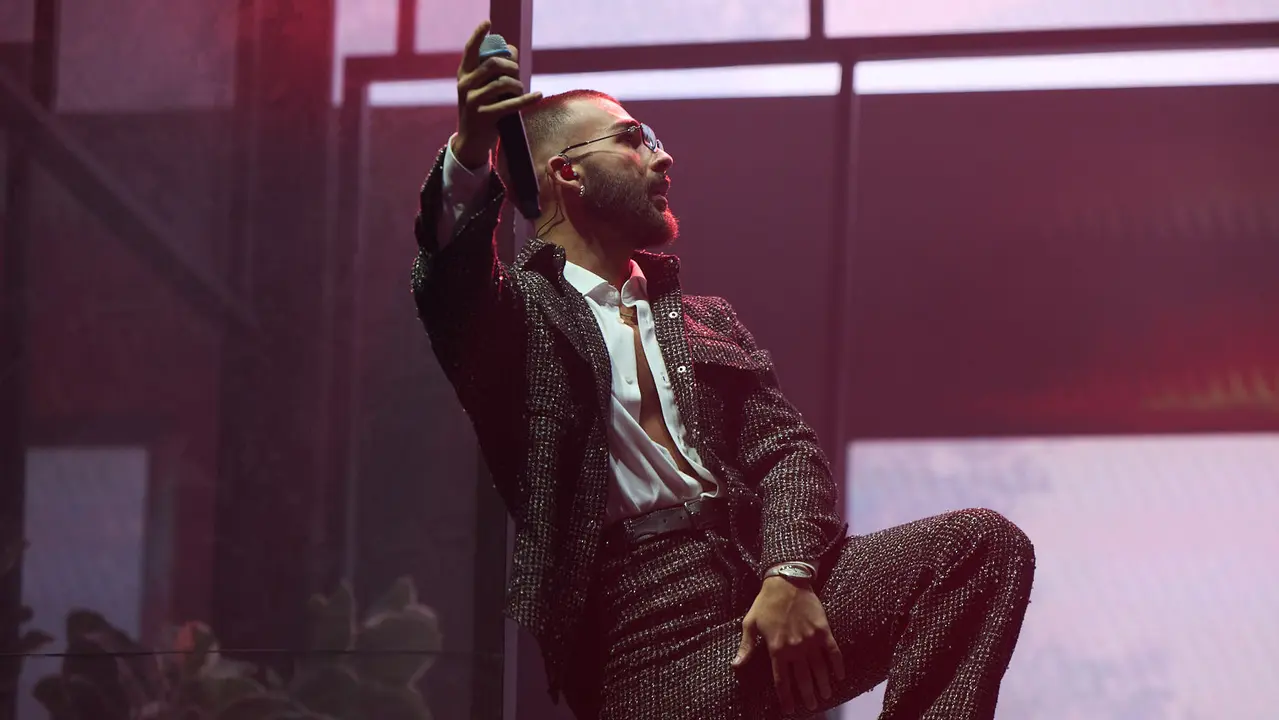 Concierto de Manuel Turizo en el Navarra Arena dentro de su Tour Apartamento 201. IÑIGO ALZUGARAY