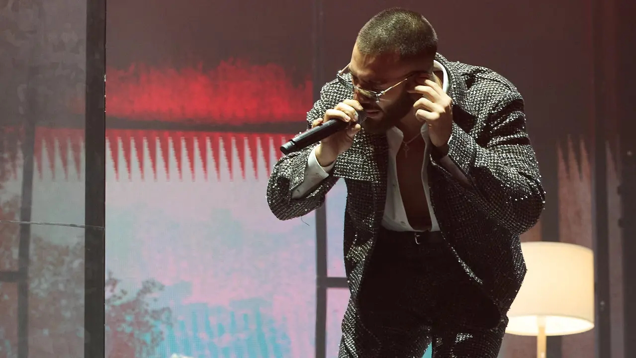 Concierto de Manuel Turizo en el Navarra Arena dentro de su Tour Apartamento 201. IÑIGO ALZUGARAY