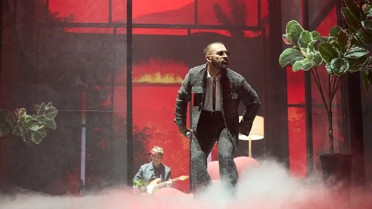 Concierto de Manuel Turizo en el Navarra Arena dentro de su Tour Apartamento 201. IÑIGO ALZUGARAY