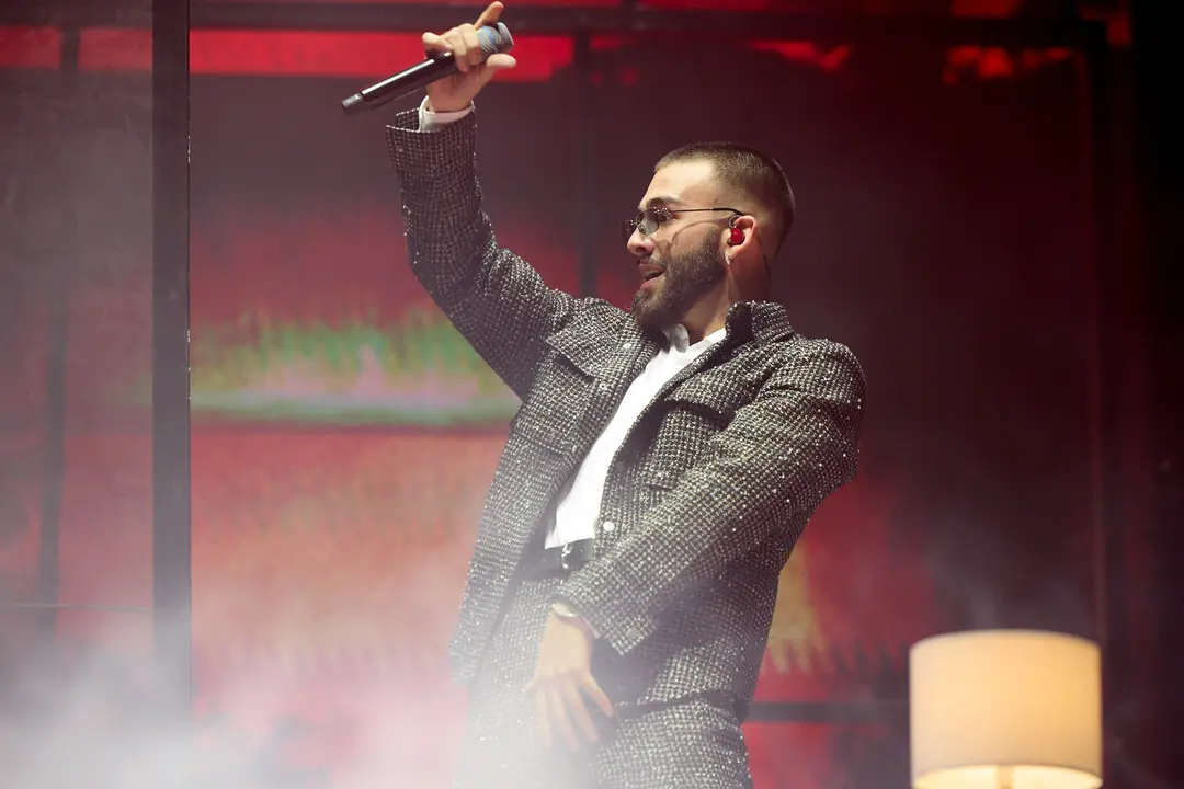 Concierto de Manuel Turizo en el Navarra Arena dentro de su Tour Apartamento 201. IÑIGO ALZUGARAY