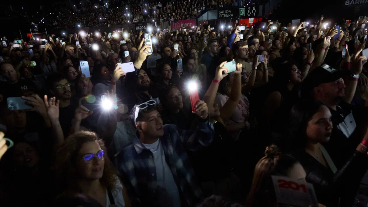Concierto de Manuel Turizo en el Navarra Arena dentro de su Tour Apartamento 201. IÑIGO ALZUGARAY