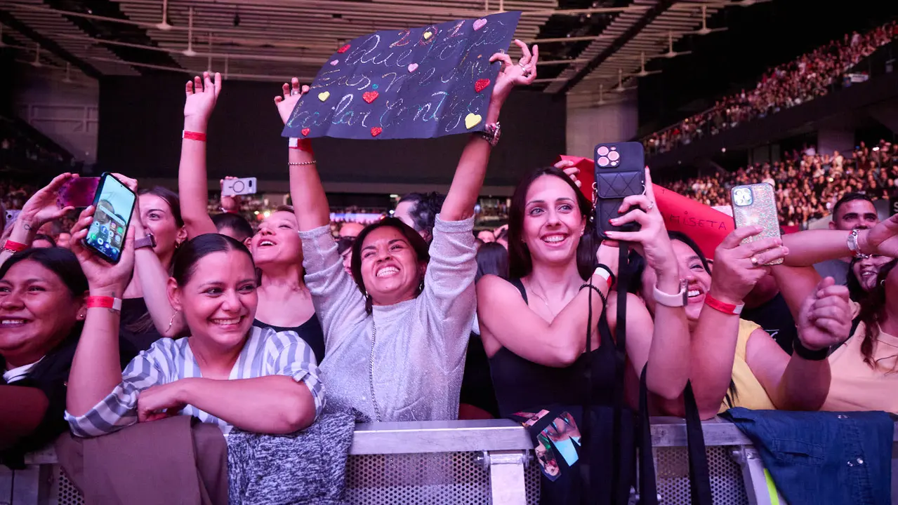 Concierto de Manuel Turizo en el Navarra Arena dentro de su Tour Apartamento 201. IÑIGO ALZUGARAY