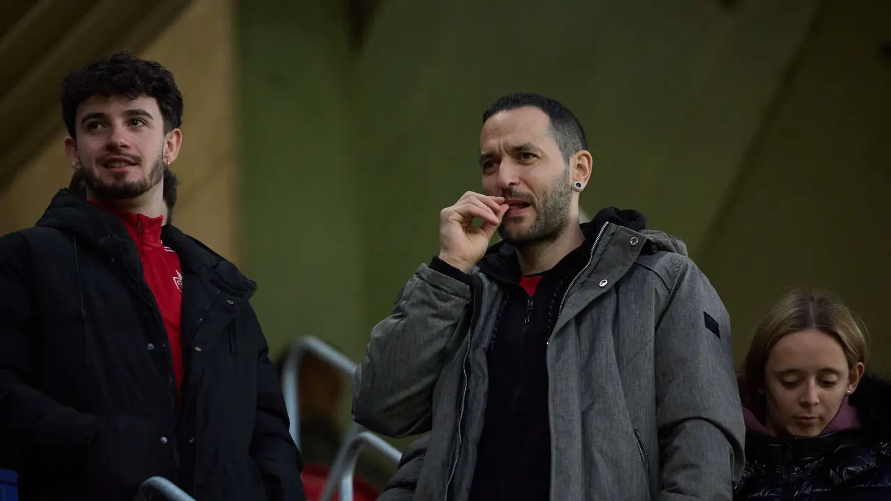 La grada del estadio de El Sadar durante el partido de La Liga EA Sports entre CA Osasuna y RC Celta disputado en Pamplona. IÑIGO ALZUGARAY