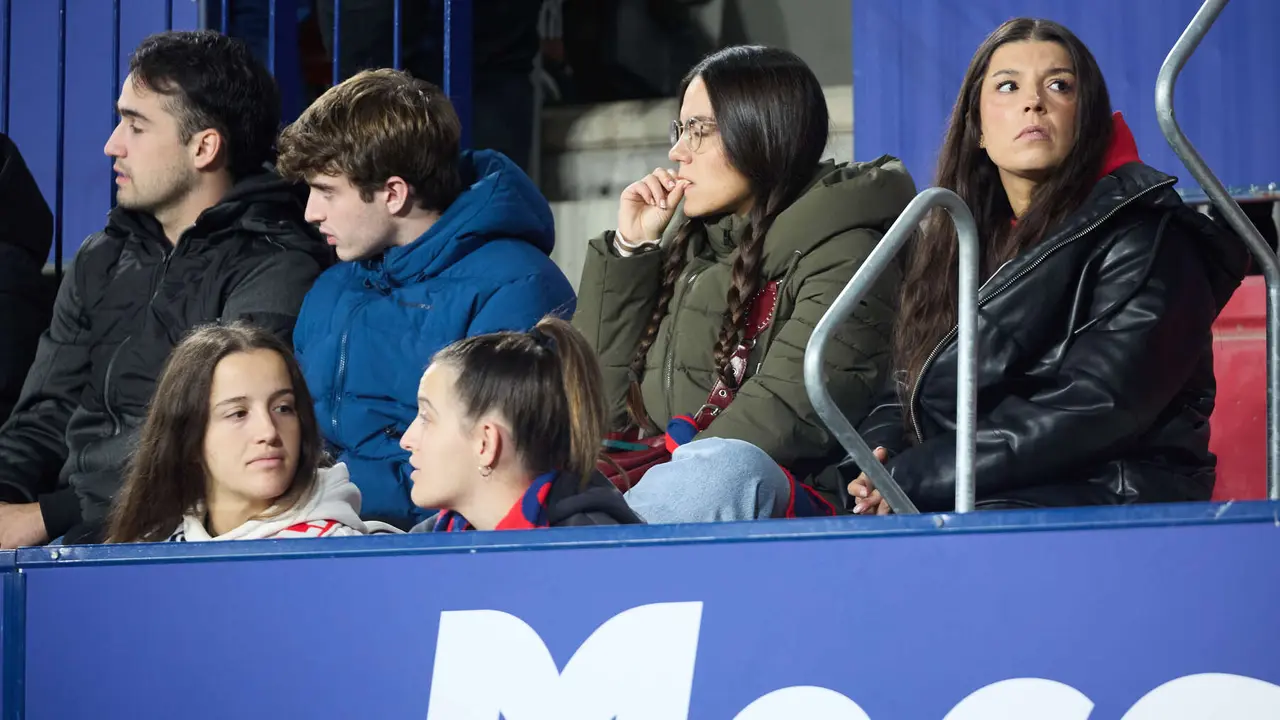 La grada del estadio de El Sadar durante el partido de La Liga EA Sports entre CA Osasuna y RC Celta disputado en Pamplona. IÑIGO ALZUGARAY